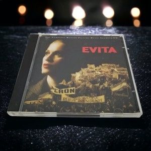 Music CD Evita 90s Madonna Andrew Lloyd Webber Complete Motion Picture